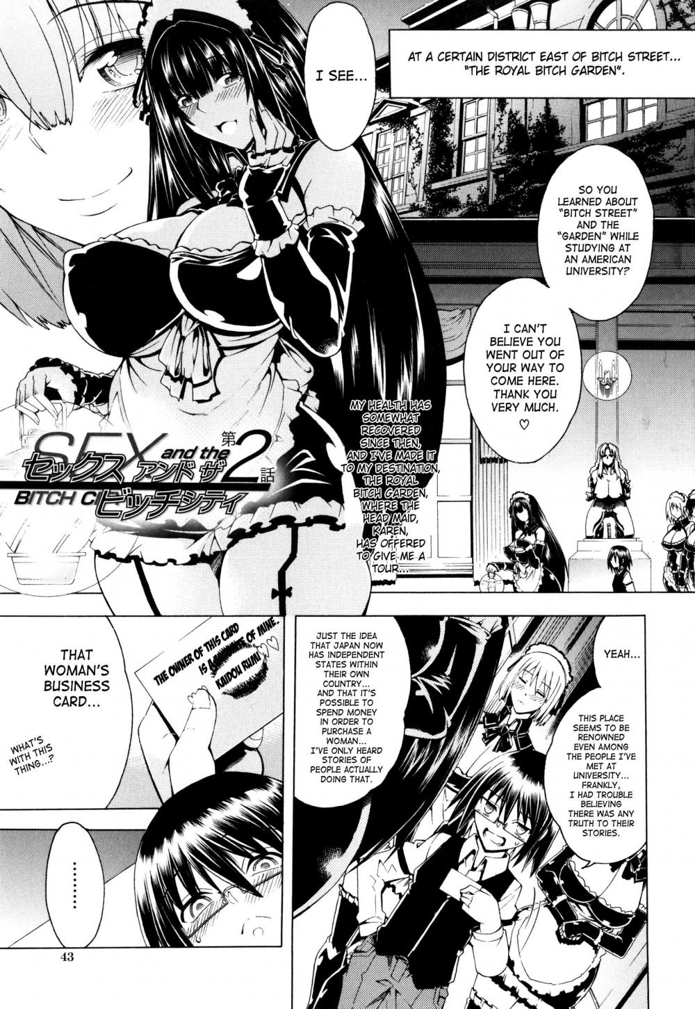 Hentai Manga Comic-Here is a Bitch Street-Chapter 2-1